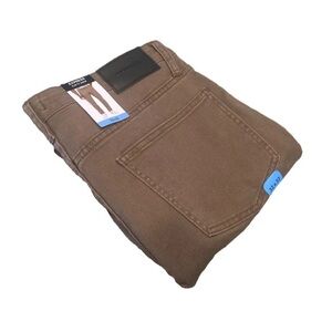 Express Men’s 32x32 Slim Fit  Brown Denim Jeans, NWT $88 MSRP